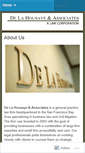 Mobile Screenshot of delahousayelaw.com